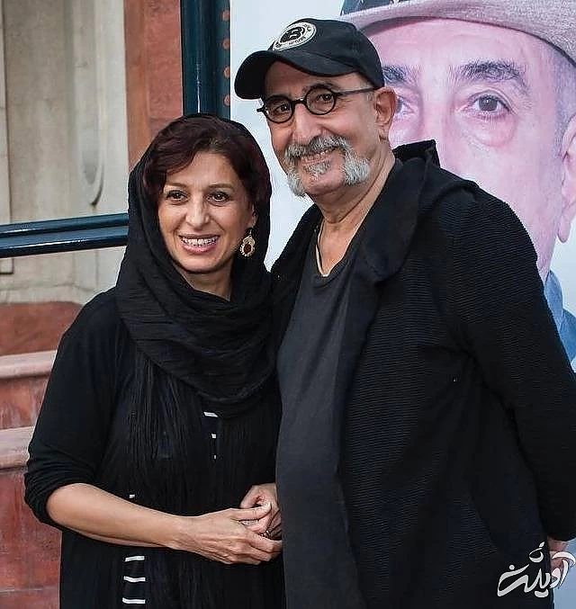 فرهاد آئیش و همسرش